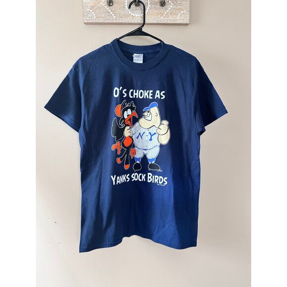 Vintage 1994 MLB New York Yankees Cartoon Graphic T-Shirt